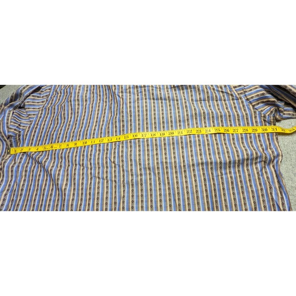 Inserch Icon Big & Tall Jacquard Cotton Men's 4XL Long Sleeve Dress Casual Shirt - Picture 6 of 8